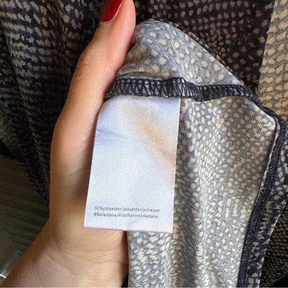 H by Halston printed dress with cinched waist - Picture 5 of 8